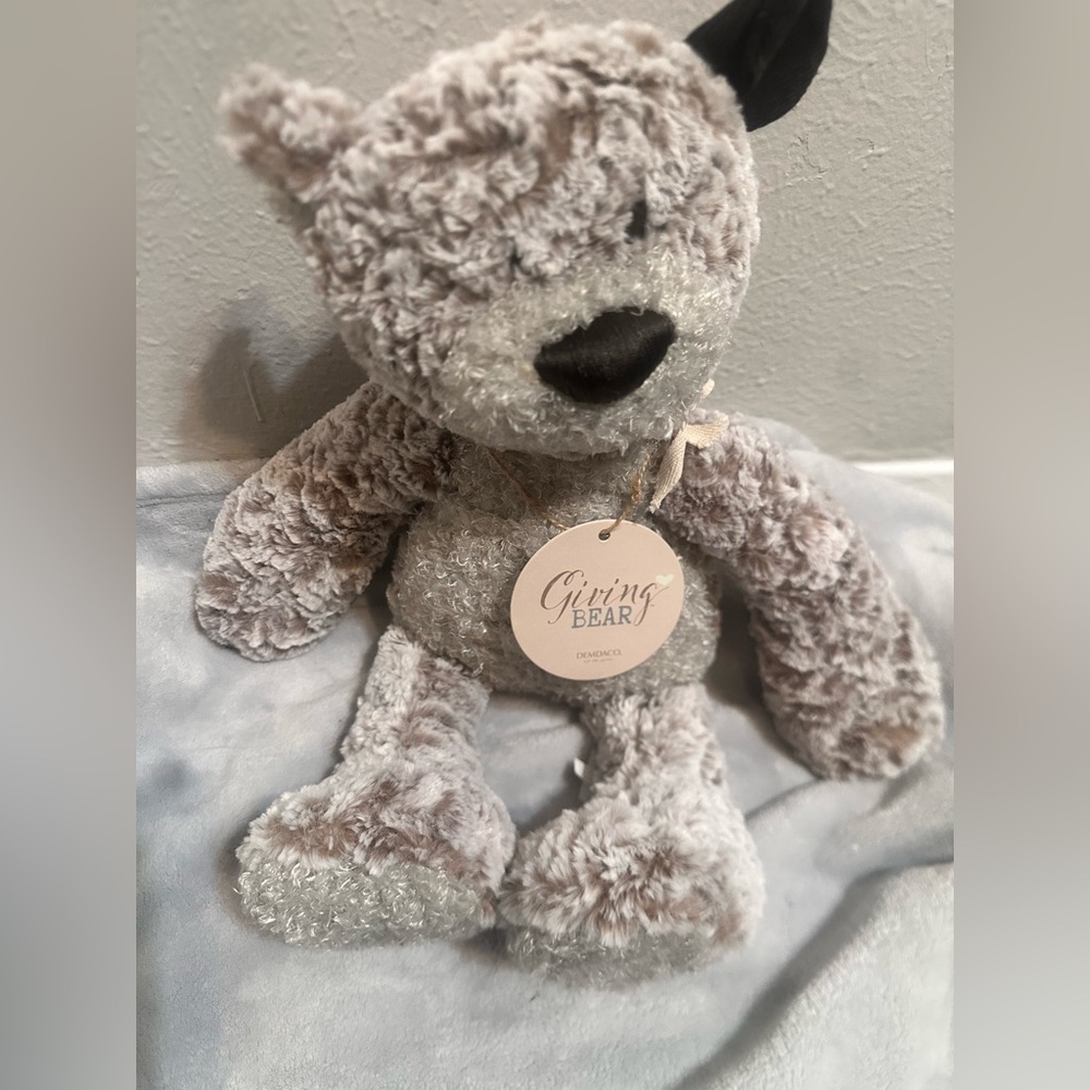 Gray Stuffed Bear Plush‎ Toy